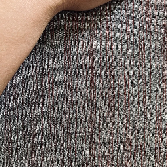 LuLaRoe Classic T - size XS, silver w/ red - Picture 2 of 10